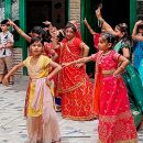 Little Radhas and Krishnas brighten Janmashtami celebration