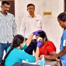 A rural eye camp in Coimbatore