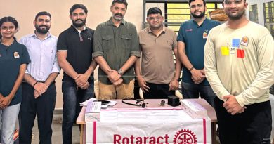 Rotaract comes alive in Kosamba, Gujarat